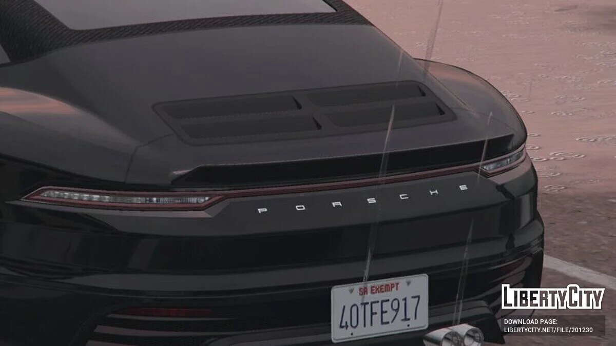 Логотип Porsche замість Pfister Comet / GTA 5