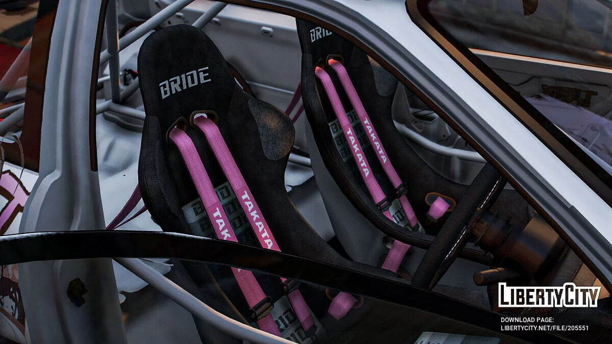 [Itasha] Honda Civic SIR (EG6) «Azur lane» Taihou paintjob / GTA 5