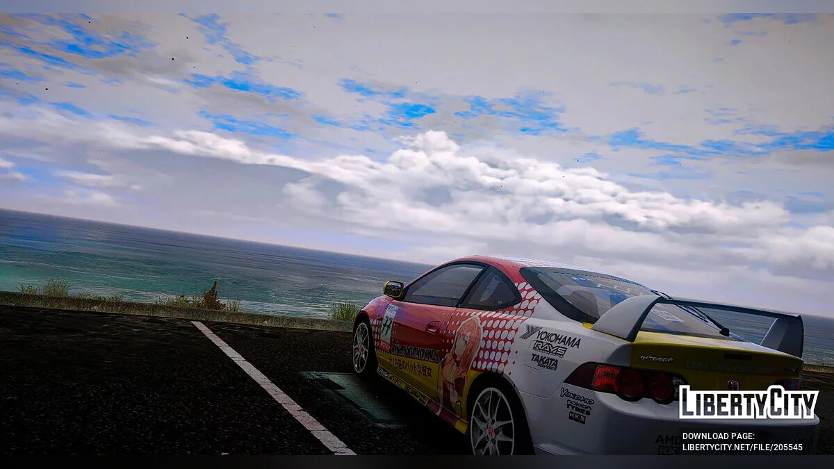 [Itasha] Honda Integra Type-R «Sakurasou no Pet na Kanojo» 1.2 / GTA 5