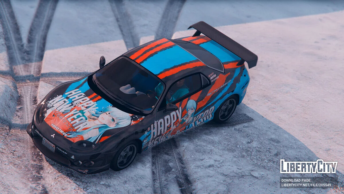 [Itasha] Mitsubishi FTO GP Version-R «Ano Novo» / GTA 5