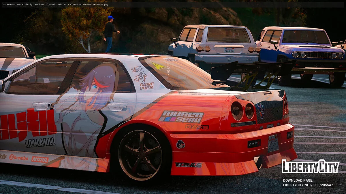 [Itasha] SKYLINE ER34 «KILL LA KILL» 1.2 / GTA 5