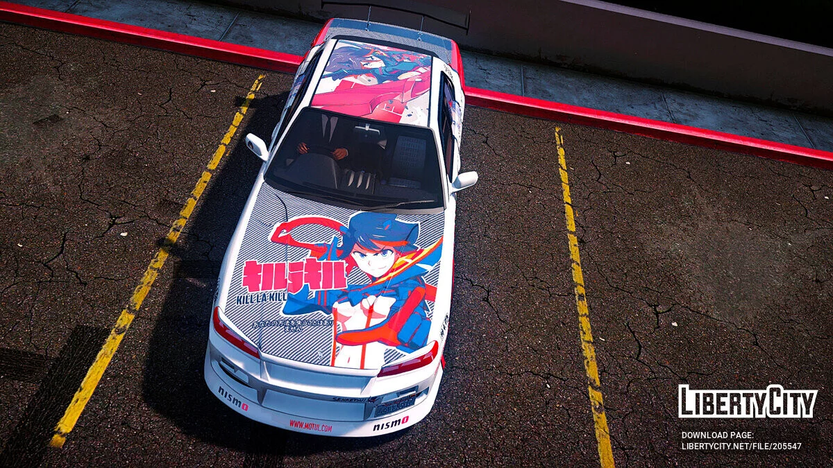 [Itasha] SKYLINE ER34 «KILL LA KILL» 1.2 / GTA 5