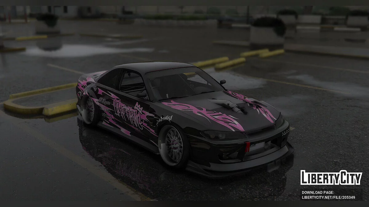 Nissan Silvia S14.5 Drift ''Driftking'' Tasarımları / GTA 5