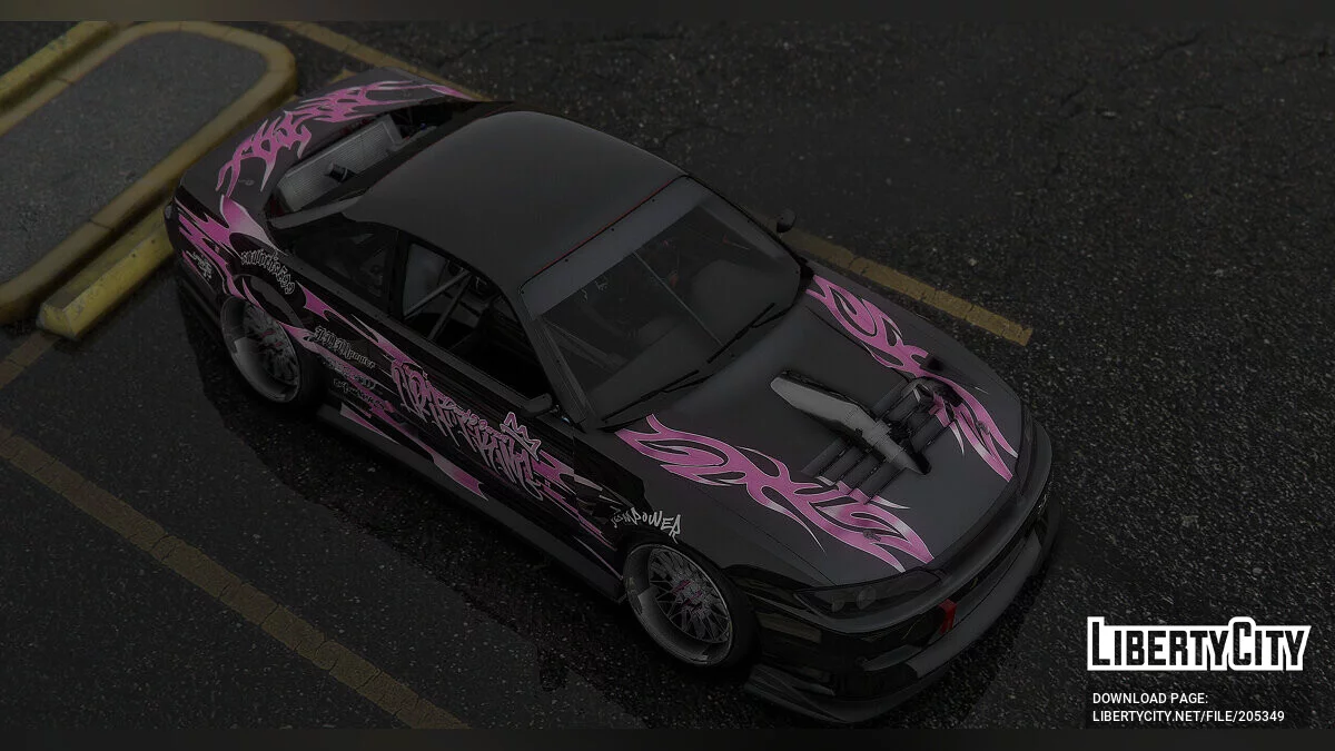 Nissan Silvia S14.5 Drift ''Driftking'' Tasarımları / GTA 5