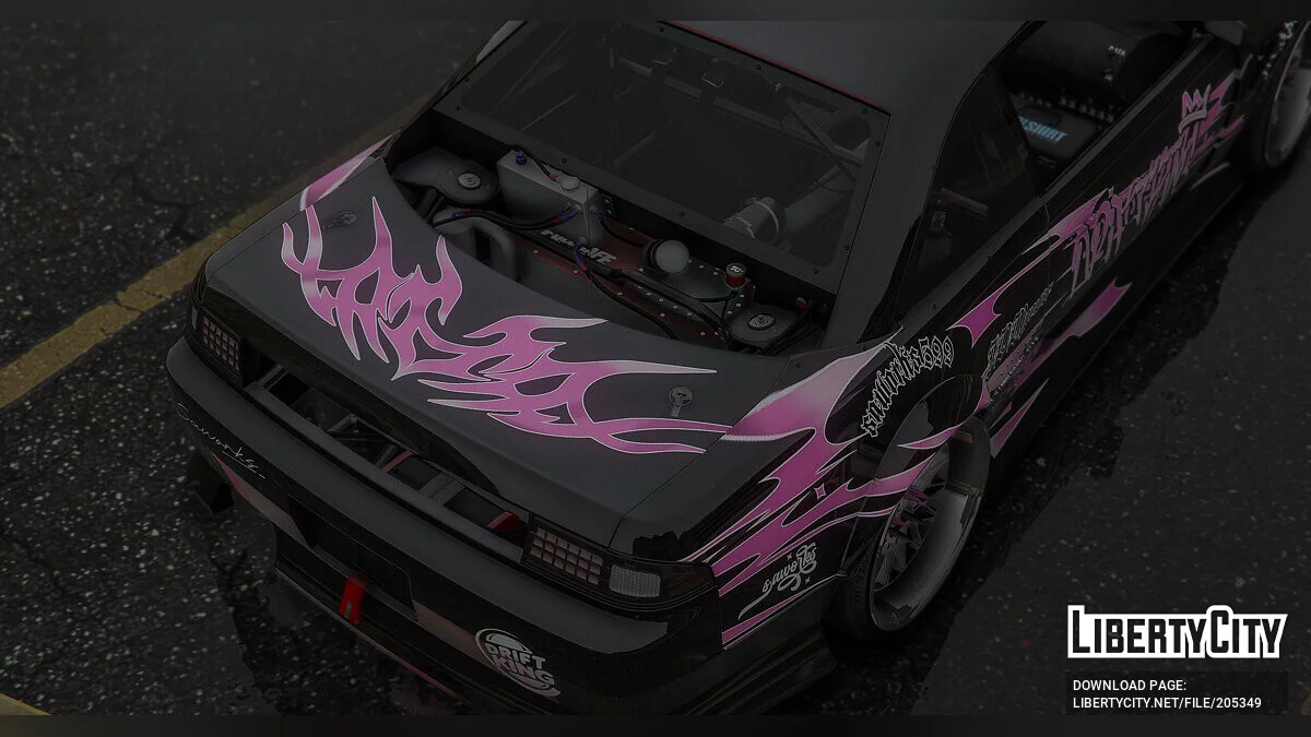 Nissan Silvia S14.5 Drift ''Driftking'' Tasarımları / GTA 5