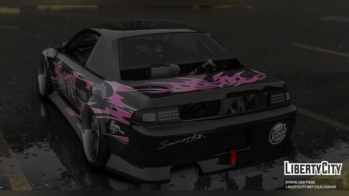 Nissan Silvia S14.5 Drift ''Driftking'' Tasarımları / GTA 5