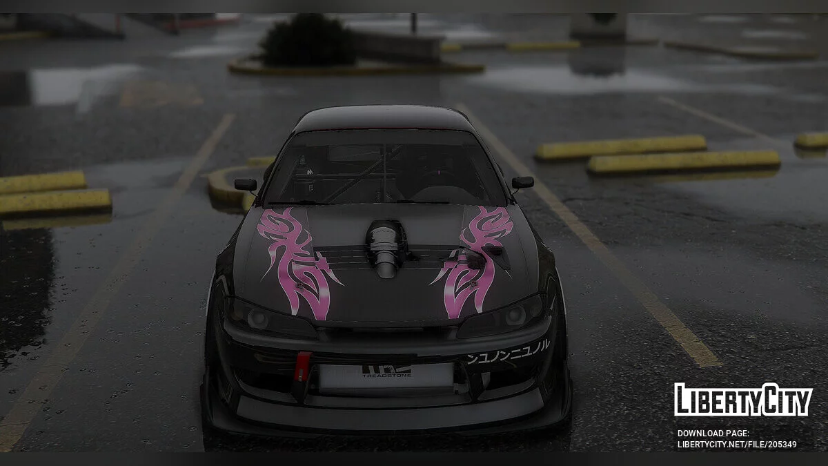 Nissan Silvia S14.5 Drift ''Driftking'' Tasarımları / GTA 5
