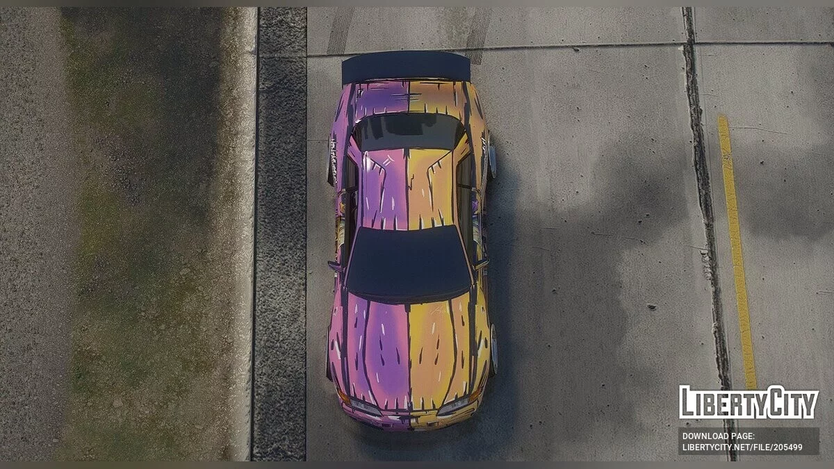 日产 Skyline GT-R R32 (BNR32)“忍者神龟”涂装 1.0 / GTA 5