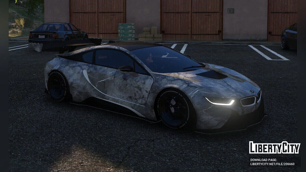 BMW I8 Coupe - Mermer kaplamalar / GTA 5