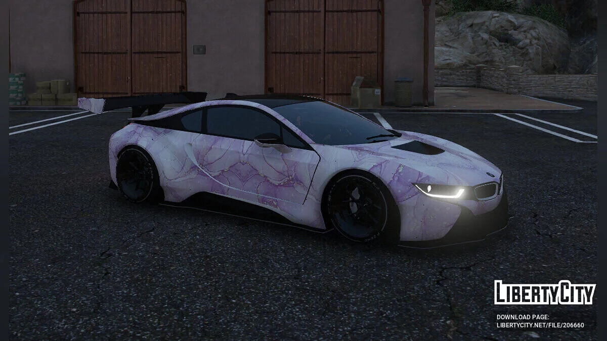 BMW I8 Coupe - Mermer kaplamalar / GTA 5