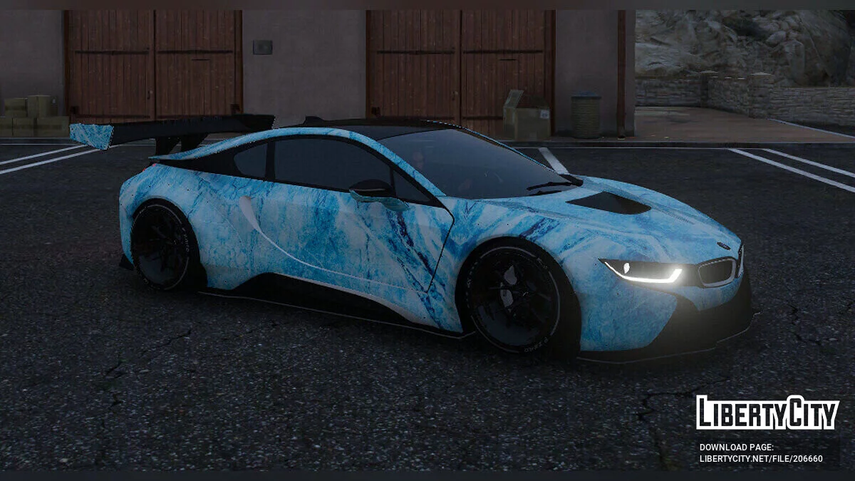 BMW I8 Coupe - Mermer kaplamalar / GTA 5