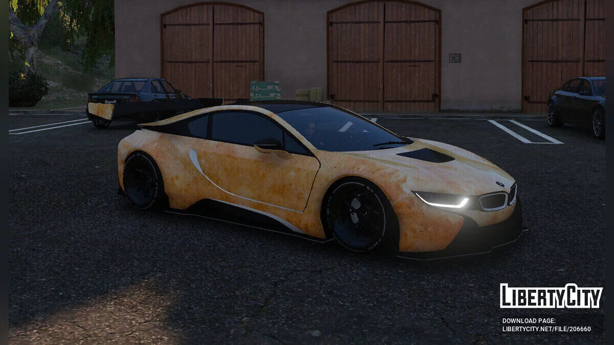 BMW I8 Coupe - Mermer kaplamalar / GTA 5