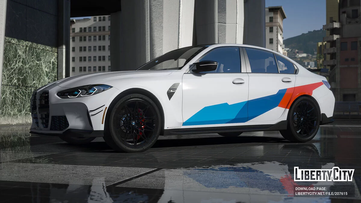 BMW M3 G80 M Performance livery / GTA 5