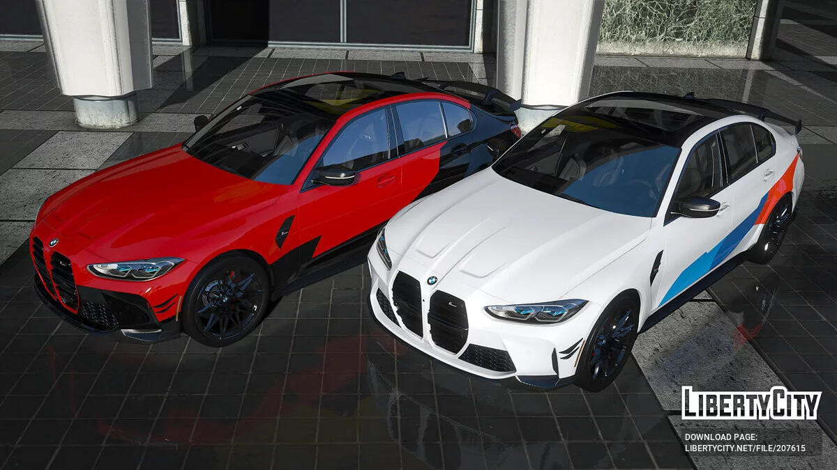 BMW M3 G80 M Performance livery / GTA 5