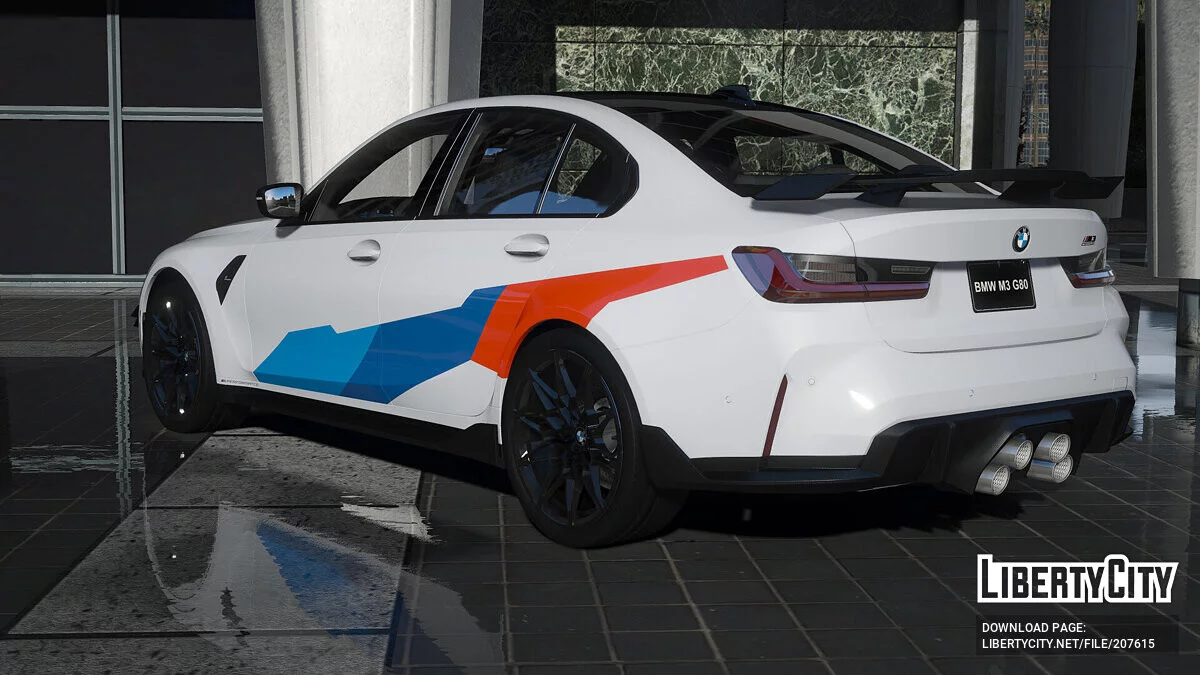 BMW M3 G80 M Performance livery / GTA 5