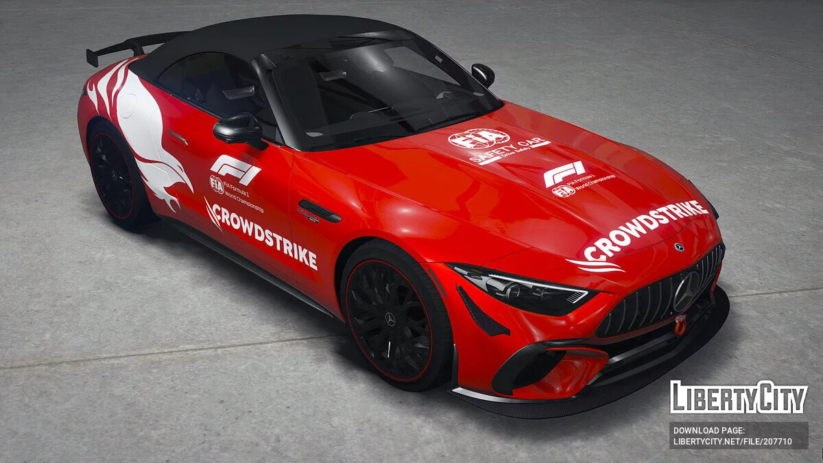 سيارة الأمان Mercedes SL63 AMG FIA / جي تي أي 5
