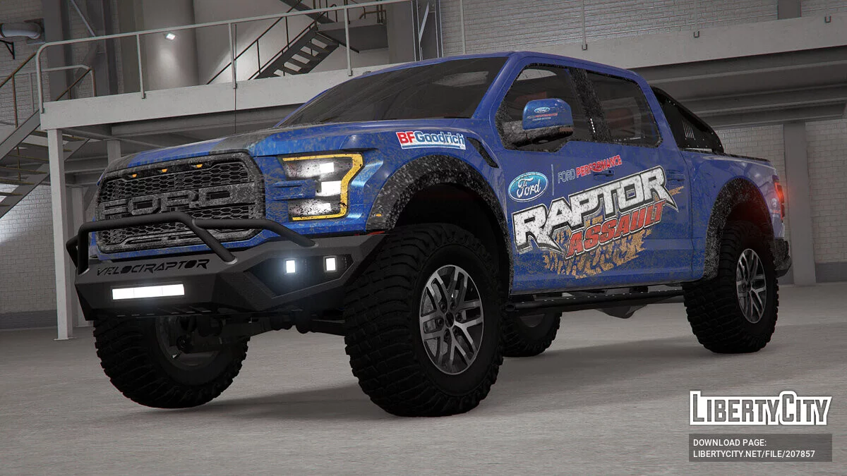 Ford F-150 Raptor RAPTOR ASSAULT livery / GTA 5