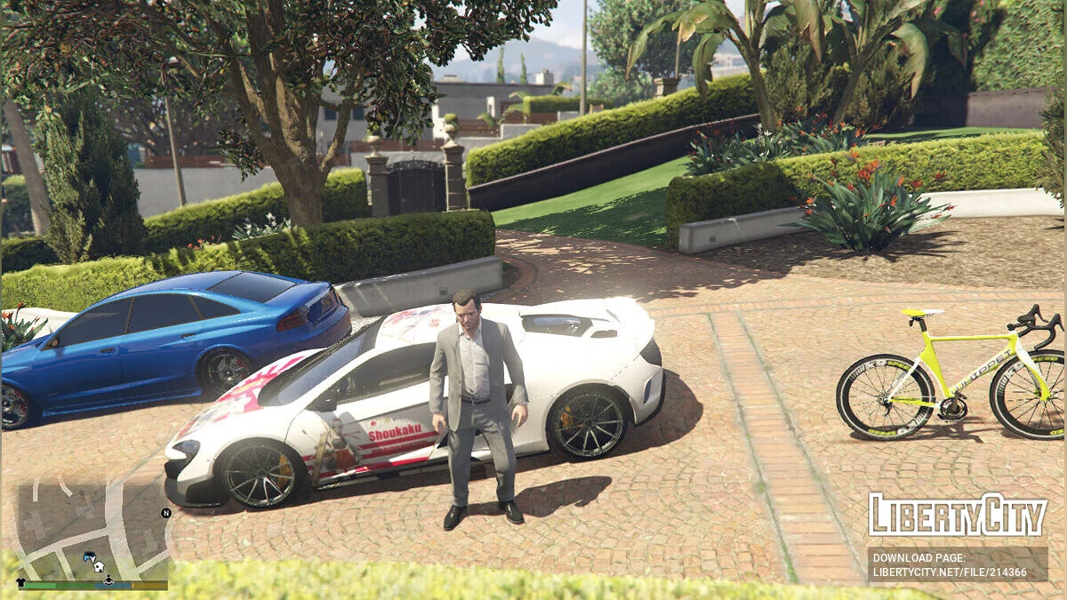 2016 Mclaren 675LT Spider Kantai Collection (Kancolle) Shoukaku Itasha / GTA 5