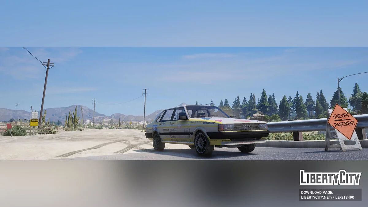 Audi 80b2 Ralli esinlenmeli kaplama / GTA 5
