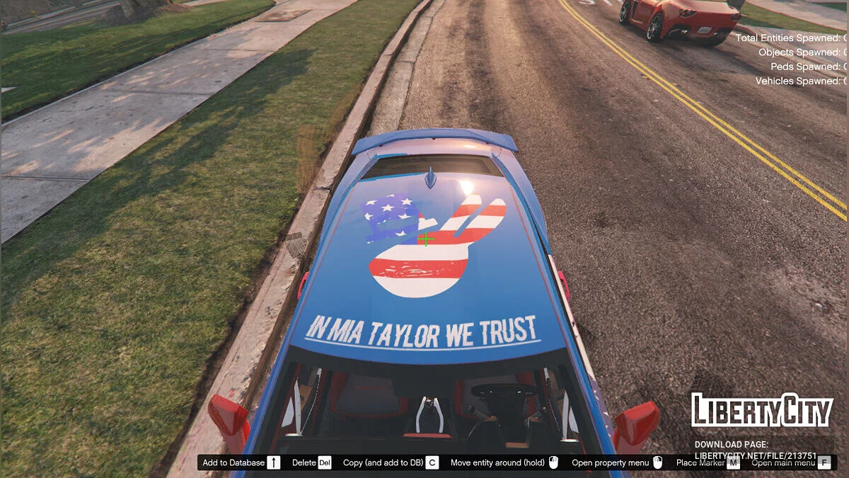 Camaro ZL1 2017 Love Live Nijigasaki Mia Taylor Itasha / GTA 5