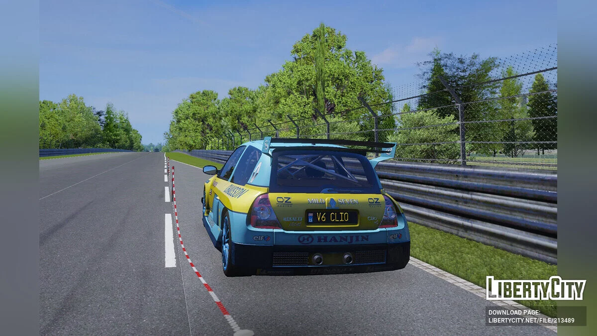 Clio V6 F1 Esinlenmeli Kaplama / GTA 5