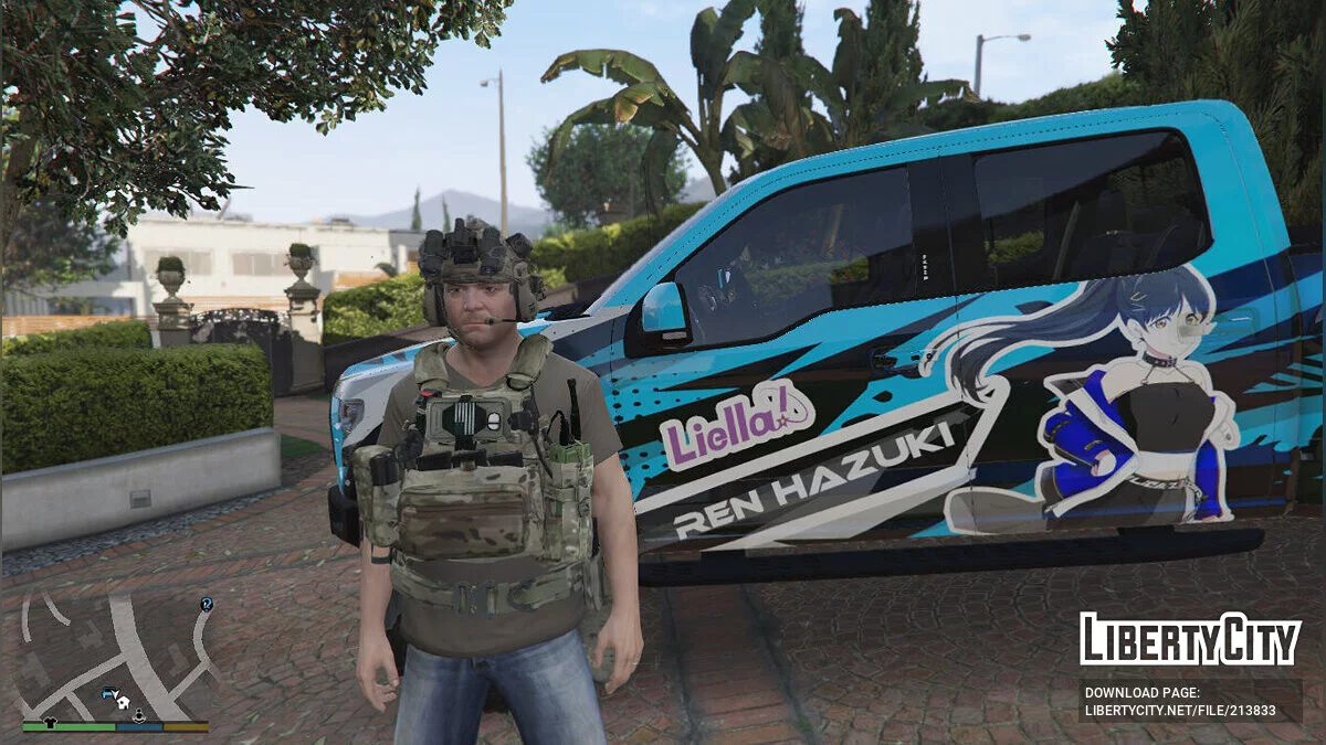Ren Hazuki Itasha Love Live Superstar 2018 Ford F-150 Raptor Crew Cab / GTA 5