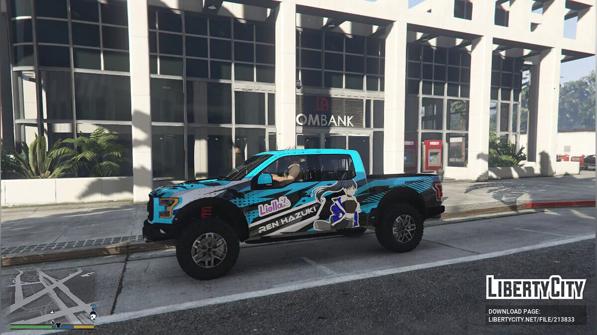 Ren Hazuki Itasha Love Live Superstar 2018 Ford F-150 Raptor Crew Cab / GTA 5