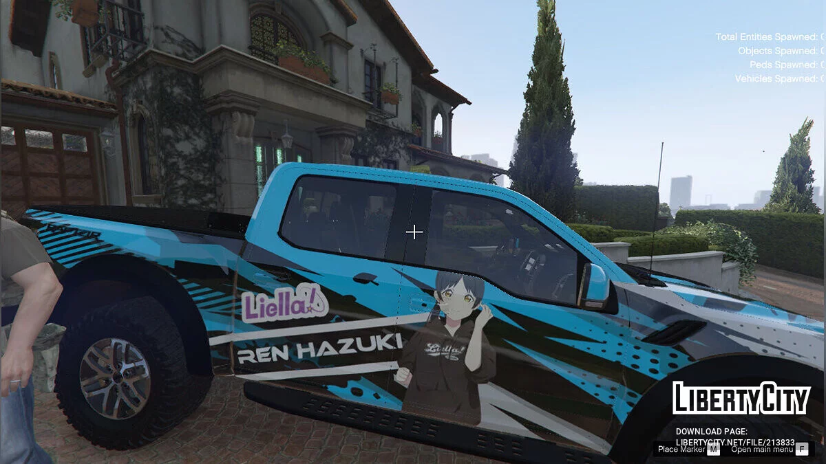 Ren Hazuki Itasha Love Live Superstar 2018 Ford F-150 Raptor Crew Cab / GTA 5