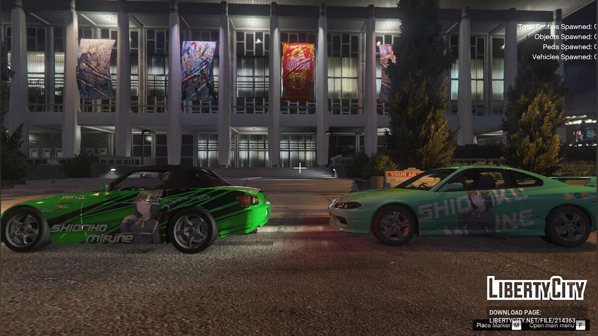 Shioriko Mifune Love Live Nijigasaki Itasha para 2003 Honda S2000 / GTA 5