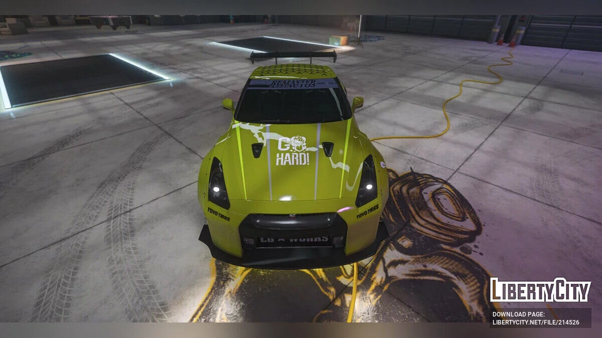 Liberty Walk Nissan GT-R Streetrace style livery / GTA 5