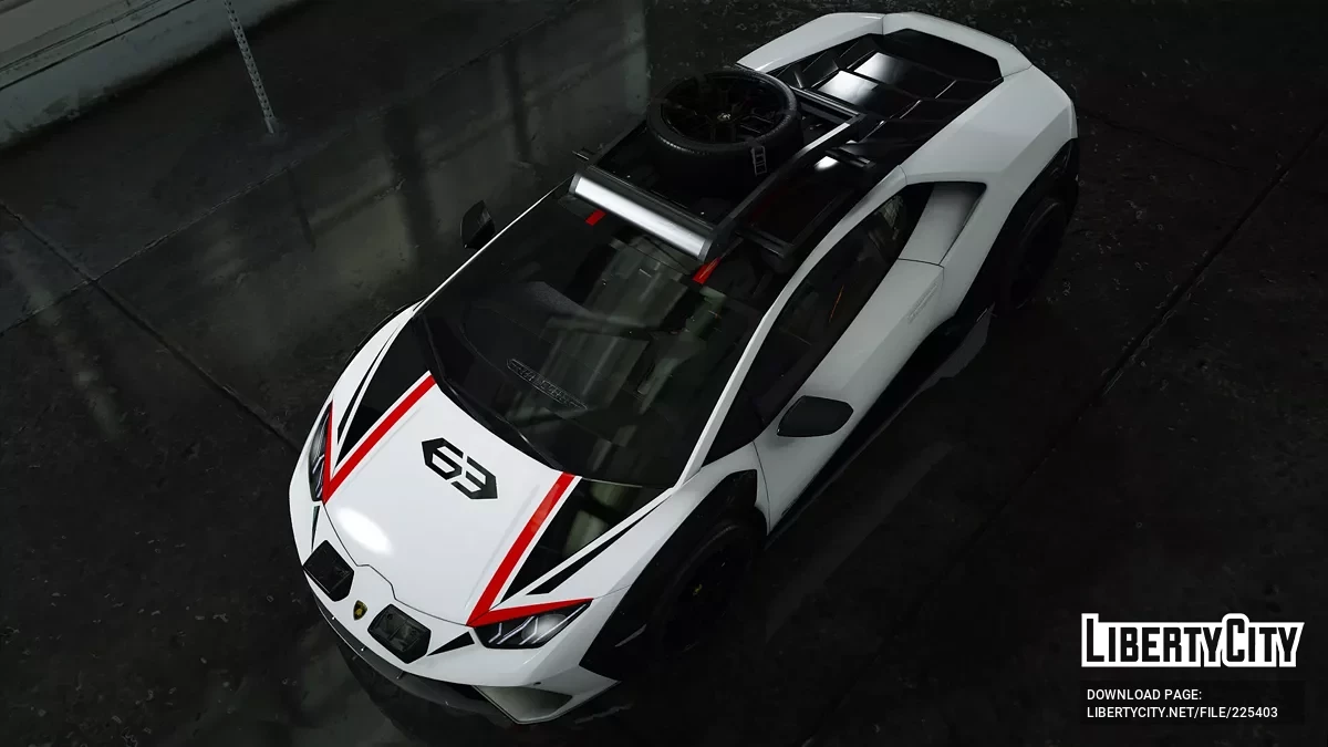 兰博基尼Huracan Sterrato 2023 #63涂装 / GTA 5