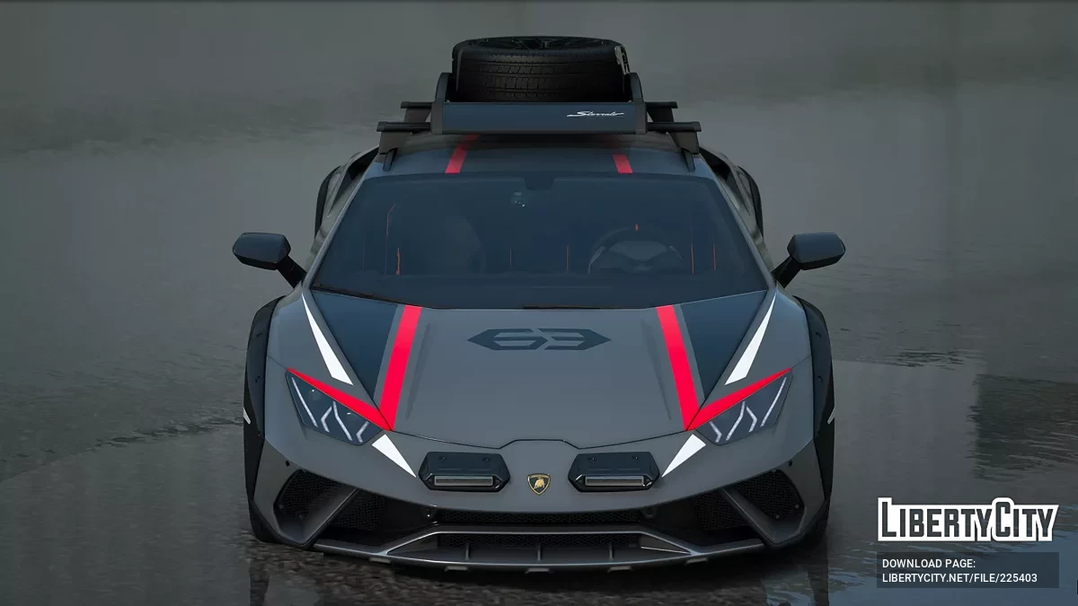 兰博基尼Huracan Sterrato 2023 #63涂装 / GTA 5