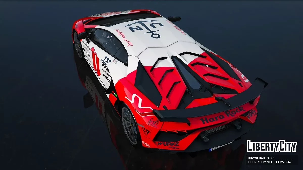 تصميم Lamborghini SVJ63 Gumball 3000 Daily Driven Exotics / جي تي أي 5