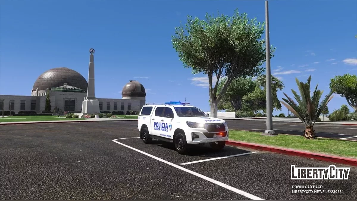 Costa-Ricanische Sicherheitskräfte (Lackierung für Toyota Hilux SR) / GTA 5