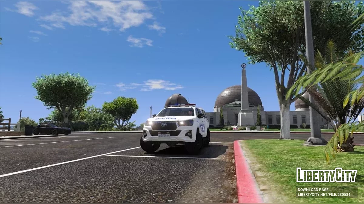 Costa Rican Public Force (Toyota Hilux SR Repaint) / GTA 5