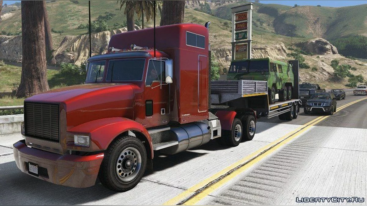 Military Trailer (Replace) 1.0 / GTA 5