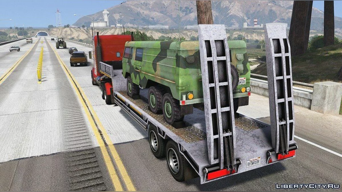 Military Trailer (Replace) 1.0 / GTA 5