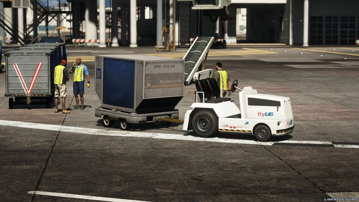 Трейлери аеропорту [Додаток] 1.0 / GTA 5