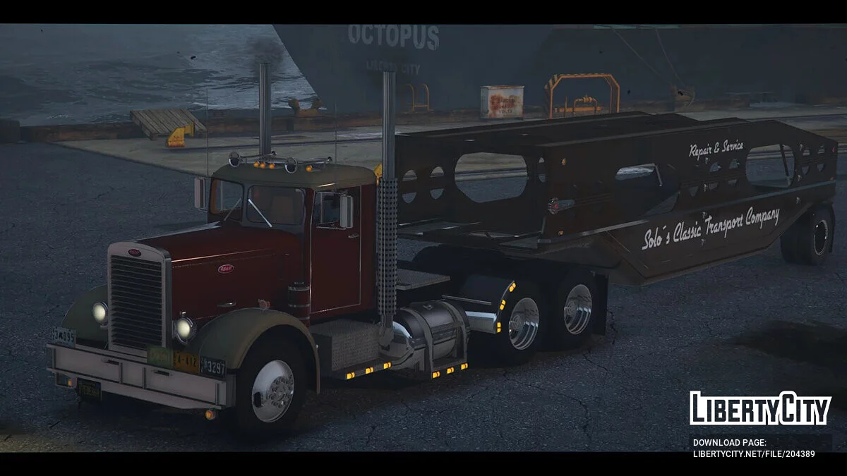 1947 MHS Car Carrier Trailer / GTA 5