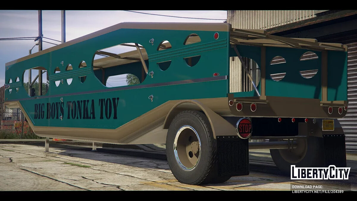 1947 MHS Car Carrier Trailer / GTA 5