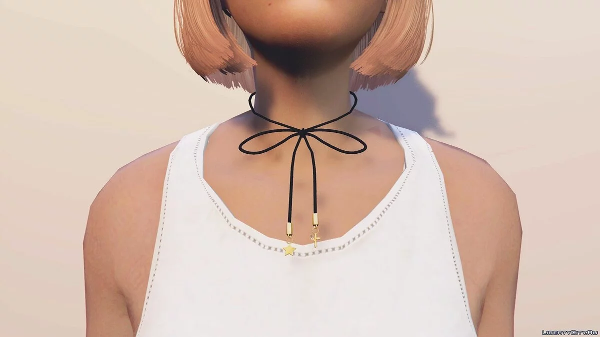 Чокер Bon Bon для MP Жінок 1.0 / GTA 5
