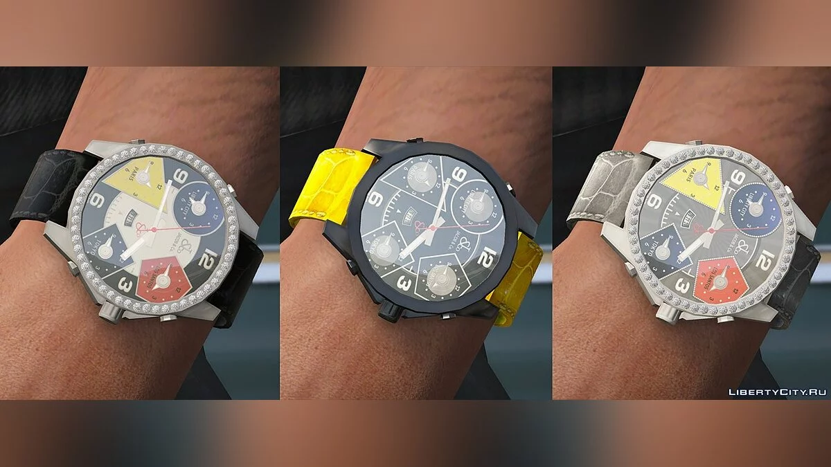 [FRANKLIN | Add-On] Montre Jacob & Co. Five Time Zone 1.0 / GTA 5
