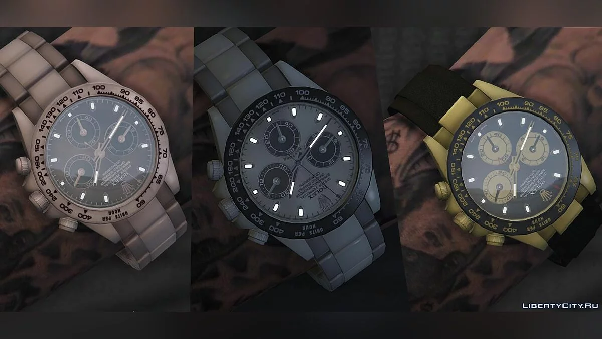 [M/F/T | Add-On] ROLEX Daytona 1.0 / GTA 5