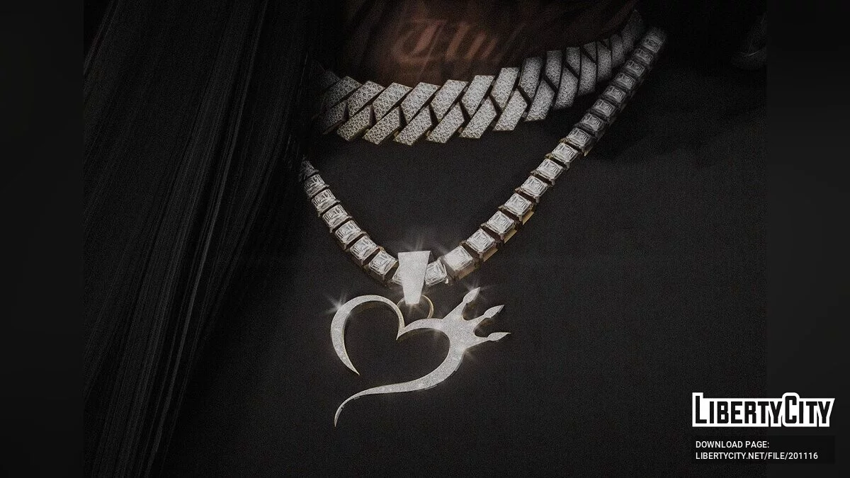 تشوكر Crowned Heart لـ MP Female / جي تي أي 5