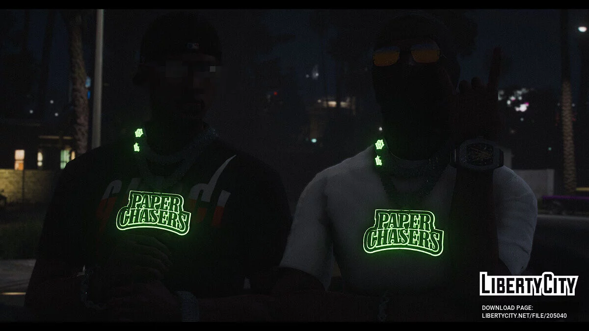 Paper Chasers Chain for MP Male / GTA 5