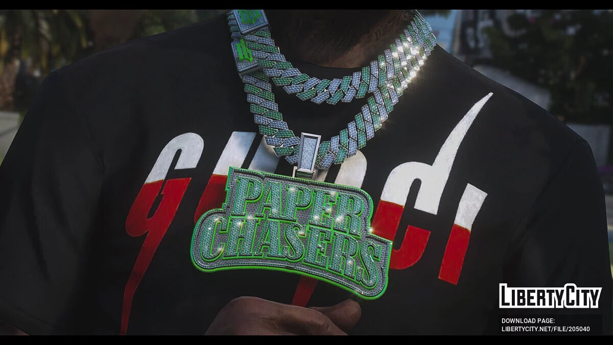 Paper Chasers Chain for MP Male / GTA 5