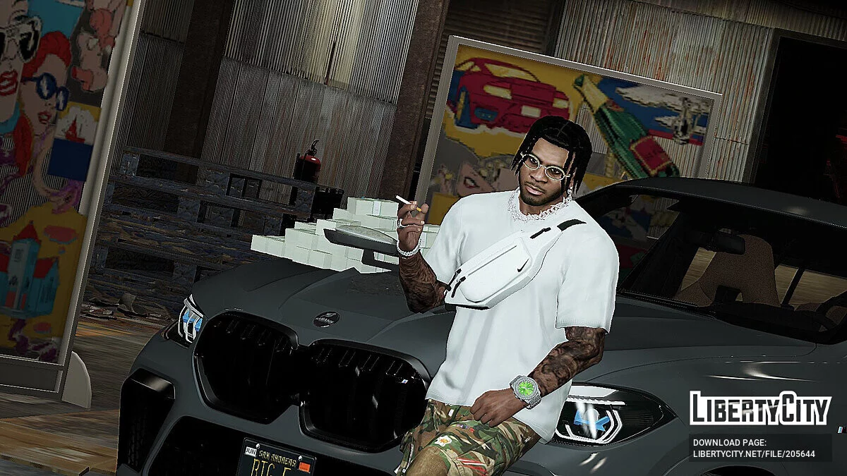 Bum Bag Nike / GTA 5