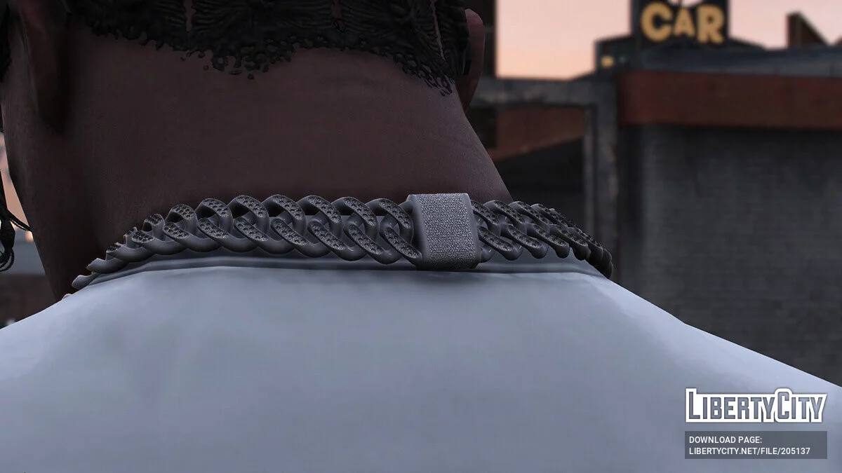 Minimalistic Cuban Chain/Choker [MP Male] / GTA 5