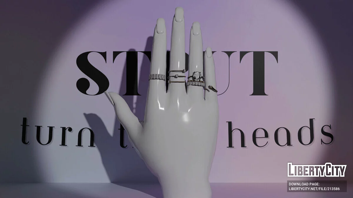 Persephone Rings для MP Female / GTA 5