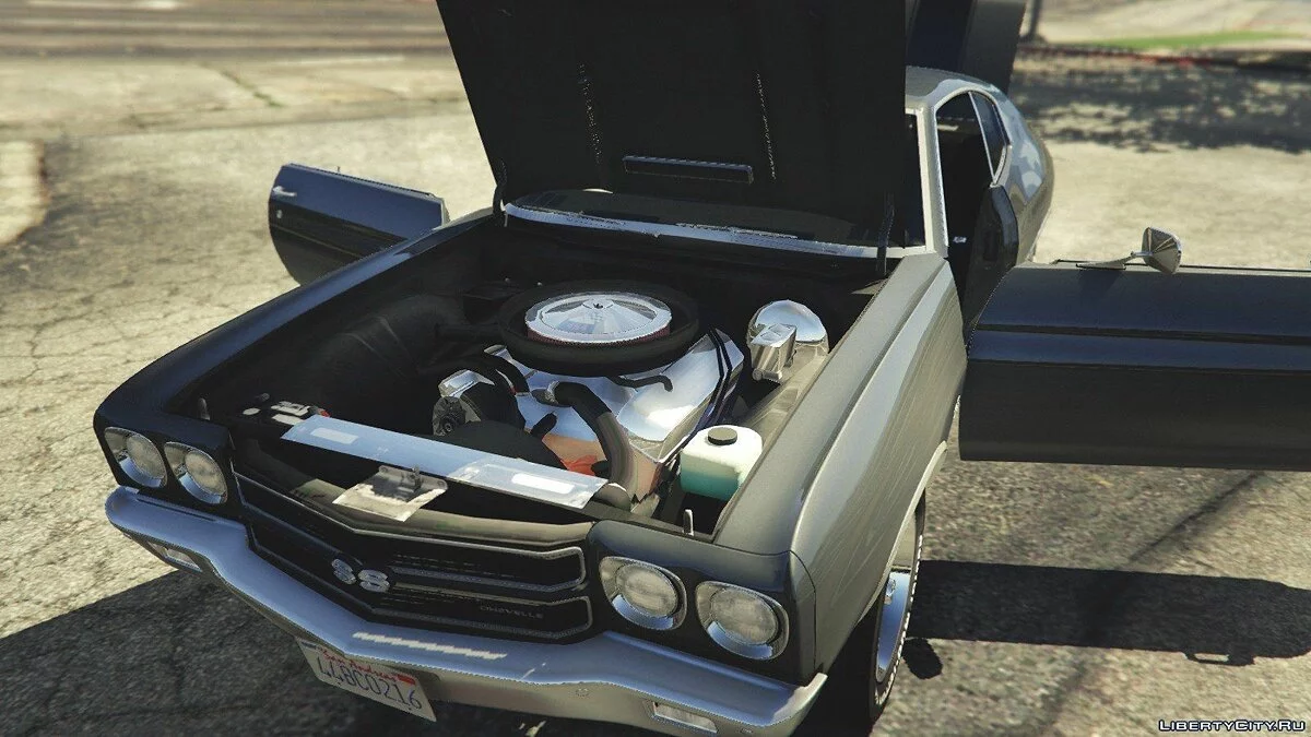 Chevrolet Chevelle SS 1970 [Add-On / Remplacer] v1.1 / GTA 5